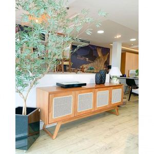 Buffet Sala Jantar Telinha 4 Portas Viena Decora Móveis