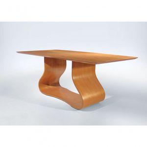 Mesa De Jantar Moderna - Curve-2,20x1,10m - Decora Móveis