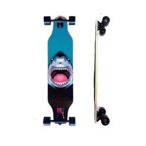 Skate Longboard Mentex Iniciante Unidade Tubarão
