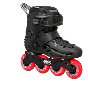 Patins Micro Skate Mt Plus Preto Roda Vermelha Par Tam 41-43