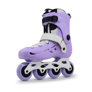 Patins Inline Profissional Micro Mt4 Lavanda Urbano Par Tam 41-43