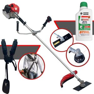 Roçadeira Aparador De Grama CG430P TB Anmax 2HP + Óleo Stihl