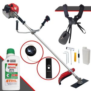 Roçadeira Profissional CG520P TB Anmax 52CC + Óleo Stihl 2T