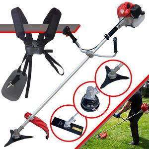 Roçadeira à Gasolina CG430P TB 43CC 2HP 2T + Faca 3 Pontas
