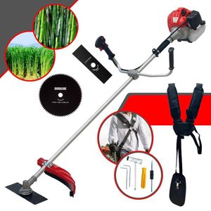 Roçadeira Profissional Anmax CG520P-TB 52CC + Faca 80 Dentes