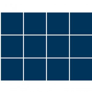 Papel De Parede Doce Estilo Geométrico Azul 82335