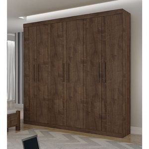 Guarda Roupa Solteiro 6 Portas 3 Gavetas Ubatuba-canion Star Móveis