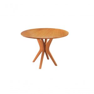 Mesa De Jantar Redonda Maciça 1,10m Genebra Star Móveis