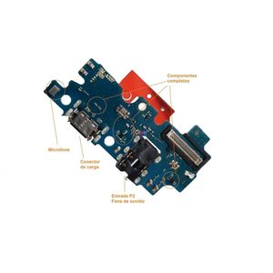 Conector De Carga Flex Com Placa Completa Para A30s A307