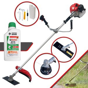 Roçadeira Profissional CG430P TB Anmax 43CC + Óleo Stihl 2T