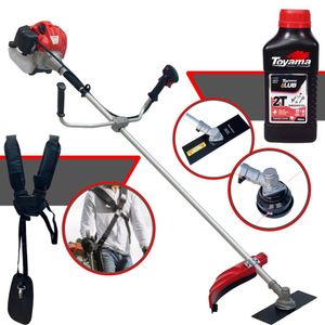 Cortador De Grama Anmax CG430P à Gasolina 43cc + Óleo Toyama