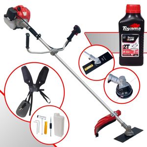 Maquina De Cortar Grama CG520P Anmax 52CC + Óleo Toyama 2T
