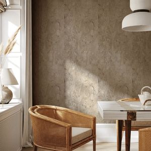 Papel De Parede Struktura Pedra Amarelo 45766