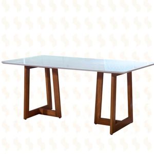 Mesa De Jantar Retangular - Sparta-2,0x0,90m - Art Salas