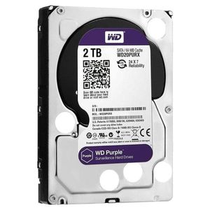 Hd Western Digital 2tb Purple Surveillance 3.5 Sata 3 - Wd22purx