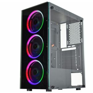 Gabinete Gamer Divinus Kmex Cg-al10 Led Rgb