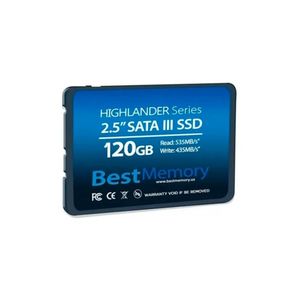 Ssd Best Memory 2.5", 120gb, Sata Iii, 6gb-s, 535mb-s Para Leitura, E 435mb-s Para Gravação