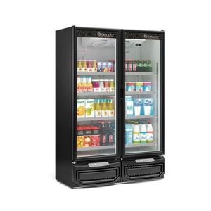 Refrigerador Vertical 957l Convenc 2 Portas 220v Gelopar Gcvr-950/pr