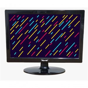 Monitor Led Tronos 15.4" Led Widescreen Preto