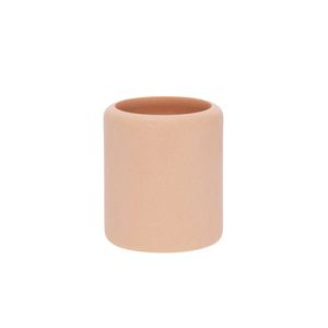 Porta Escovas Em Poliresina Rose 9x11cm Mart