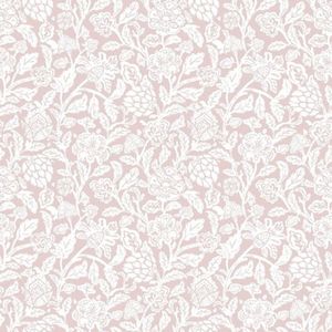 Papel De Parede Happy Floral Rosa 12348