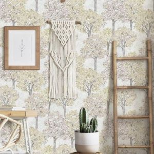 Papel De Parede Happy Folhagem Amarelo 12321