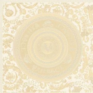 Papel De Parede Versace V Arabesco Bege 387053