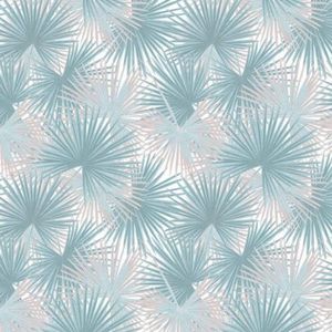 Painel De Parede The Wall 2 Folhagem Azul 391843