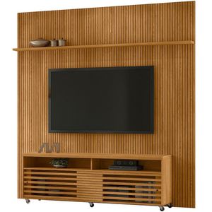 Painel Para Tv 75 Polegadas Composição Bancada Prestigio Cumaru