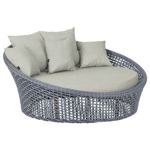 Chaise Hungria Pintura Marrom Corda Náutica E3 Trama Prata