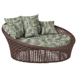 Chaise Hungria Pintura Marrom Corda Náutica E5 Trama Marrom
