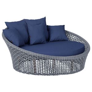 Chaise Hungria Pintura Marrom Corda Náutica E10 Trama Prata