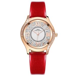 Relógio Feminino Ibso 8883 à Prova D'água Vermelho
