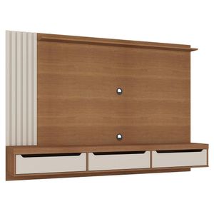Painel Suspenso Tv 75 Pol 200 Cm 4623 Cinamomo Off White Arly Cinamomo Off White