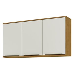 Armario Aereo 120 Cm Mdp 3 Portas Vera Ave04 Marrocos Off White Mxm