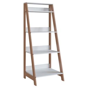 Estante Multiuso 4 Prateleiras B81 Branco Montana Novam Branco Montana