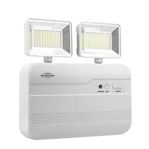 Luminaria De Emerg 2 Farois 18w 6500k Blumenau Br 40013024