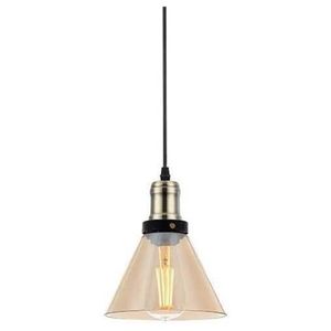 Pendente Blumenau Vintage Ambar Cone 1lamp E27 89011102