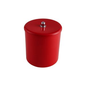 Lixeira Astra Ct4 6l Redonda Vermelho