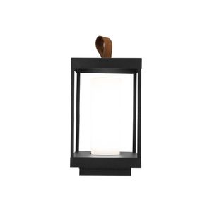 Lanterna Germany Lohr 37cm Gu10 Bivolt Preto Fosco
