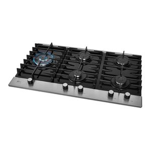 Cooktop A Gás Fischer Platinium Tripla Chama Com 5 Bocas Preto Bivolt 33810 [92122]