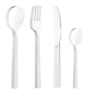 Faqueiro Em Inox Athenas Com 16 Peças Lyor Prata