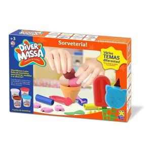 Kit Massinhas De Modelar Sorveteria Ref 8061