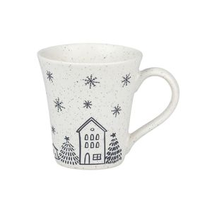 Caneca Em Cerâmica Unni Vilarejo De Natal 330ml Oxford