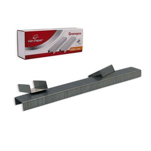 Grampo Para Grampeador 26-6 Galvanizado Com 5000 Grampos