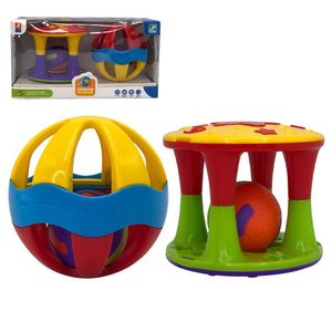 Conjunto Com Torre E Bola Chocalho