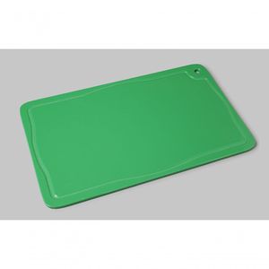 Placa De Corte C/canaleta 50x30x1cm Verde Pronyl 01.156