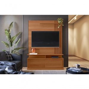 Home Chicago Painel Para Tvs Até 60'' 2 Portas Jequitiba Lukaliam
