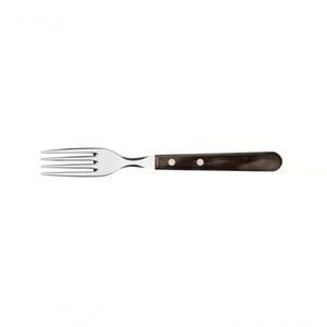 Garfo Jumbo Inox Cabo Madeira Polywood Castanho Tramontina 21136/090