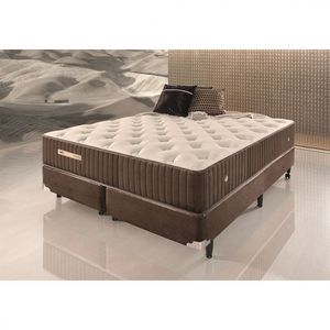 Cama Box Queen Ecoflex Senzazione 1,58x1,98x0,75 Marrom